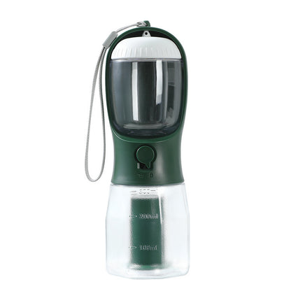 Portable 3-in-1 Pet Water and Food Bottle
