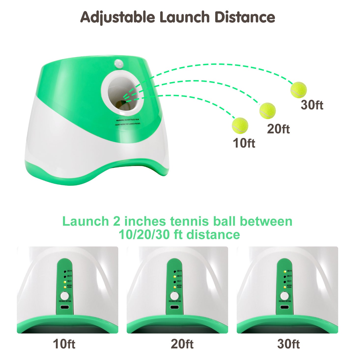 Fetch Pilot Automatic Dog Ball Launcher Toy