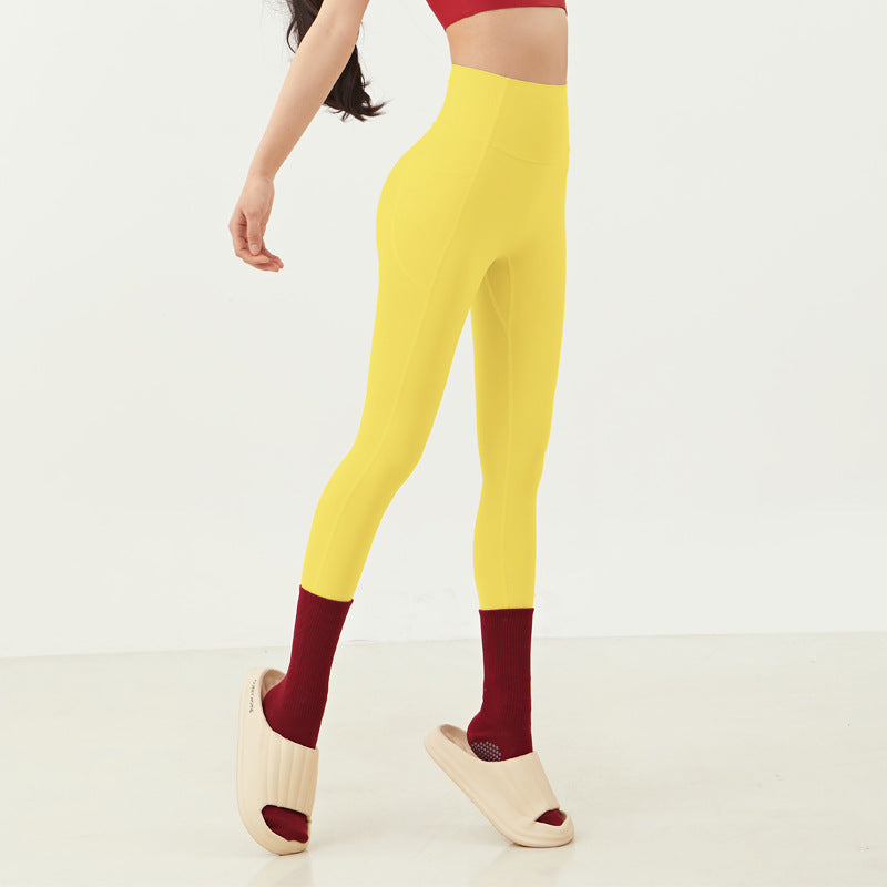 Quick Dry High Waist Yoga Leggings w/Pockets