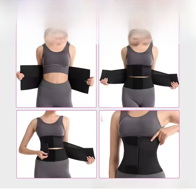 Elastic Flex Fit Adjustable Waist Trainer Fitness Belt