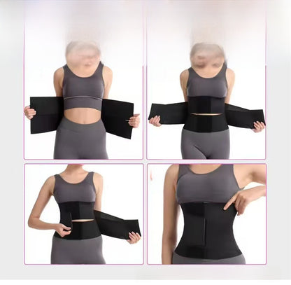Elastic Flex Fit Adjustable Waist Trainer Fitness Belt