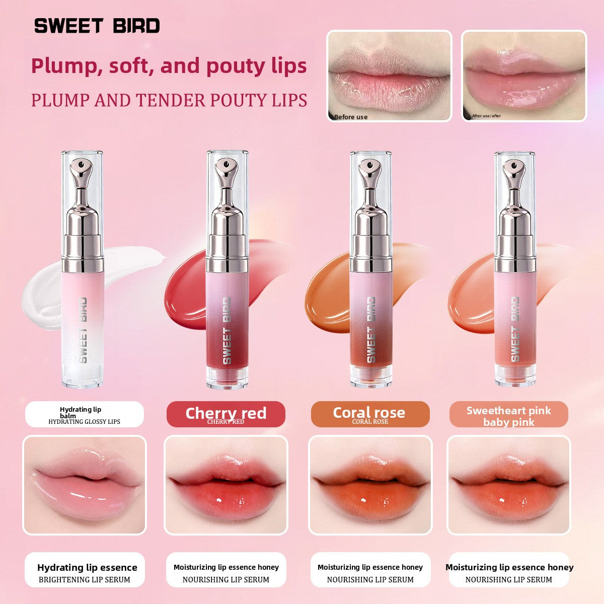 Mirror Shine Sweet Bird Hydrating Lip Gloss