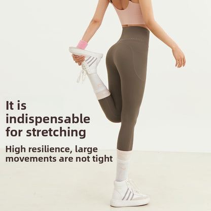 Quick Dry High Waist Yoga Leggings w/Pockets
