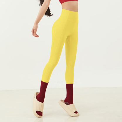 Quick Dry High Waist Yoga Leggings w/Pockets