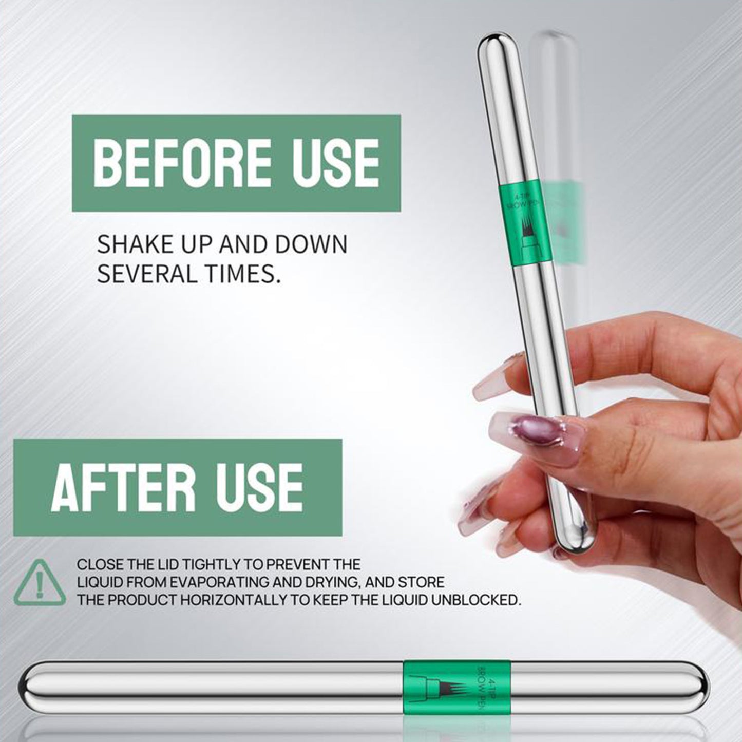 Smudge Resistant Natural Brow Eyebrow Pen