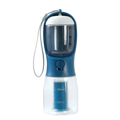 Portable 3-in-1 Pet Water and Food Bottle
