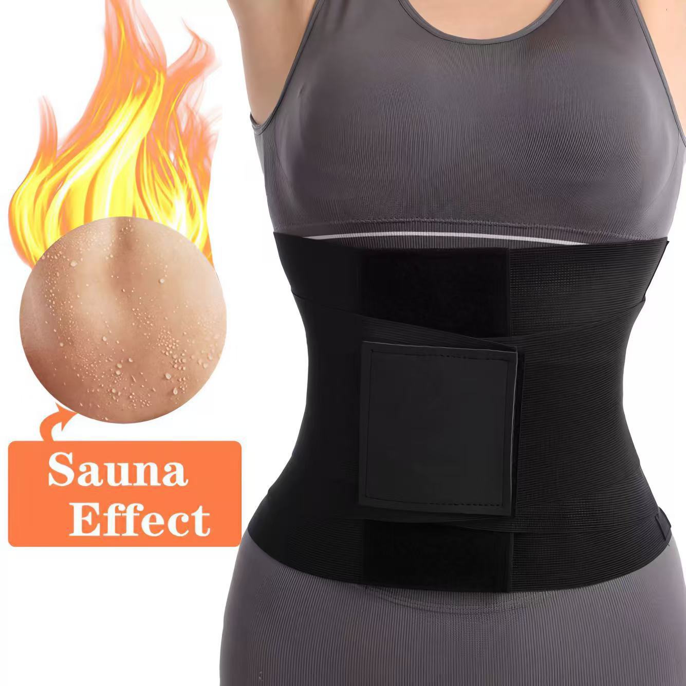 Elastic Flex Fit Adjustable Waist Trainer Fitness Belt