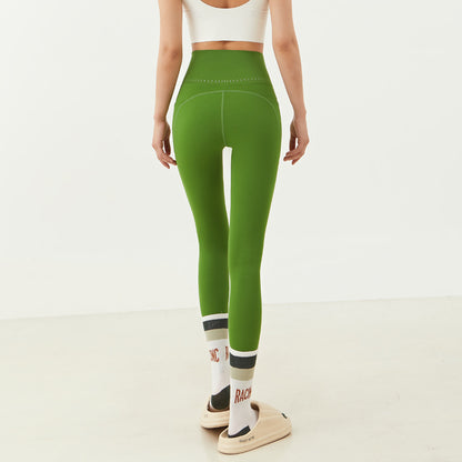 Quick Dry High Waist Yoga Leggings w/Pockets