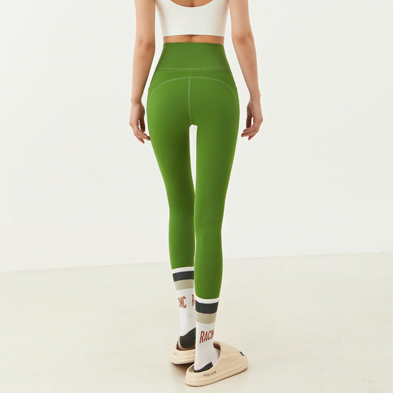 Quick Dry High Waist Yoga Leggings w/Pockets