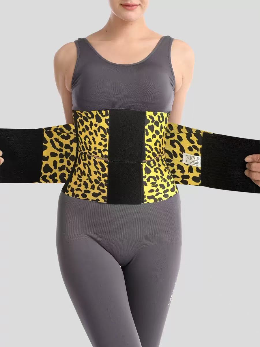 Elastic Flex Fit Adjustable Waist Trainer Fitness Belt