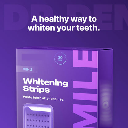 Purple Whitening Teeth Strips (42 Strips)