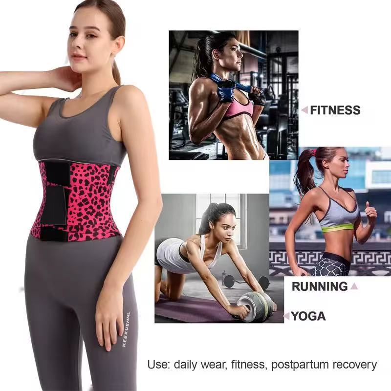 Elastic Flex Fit Adjustable Waist Trainer Fitness Belt