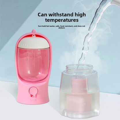 Portable 3-in-1 Pet Water and Food Bottle